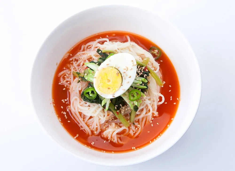 열무 김치말이 국수