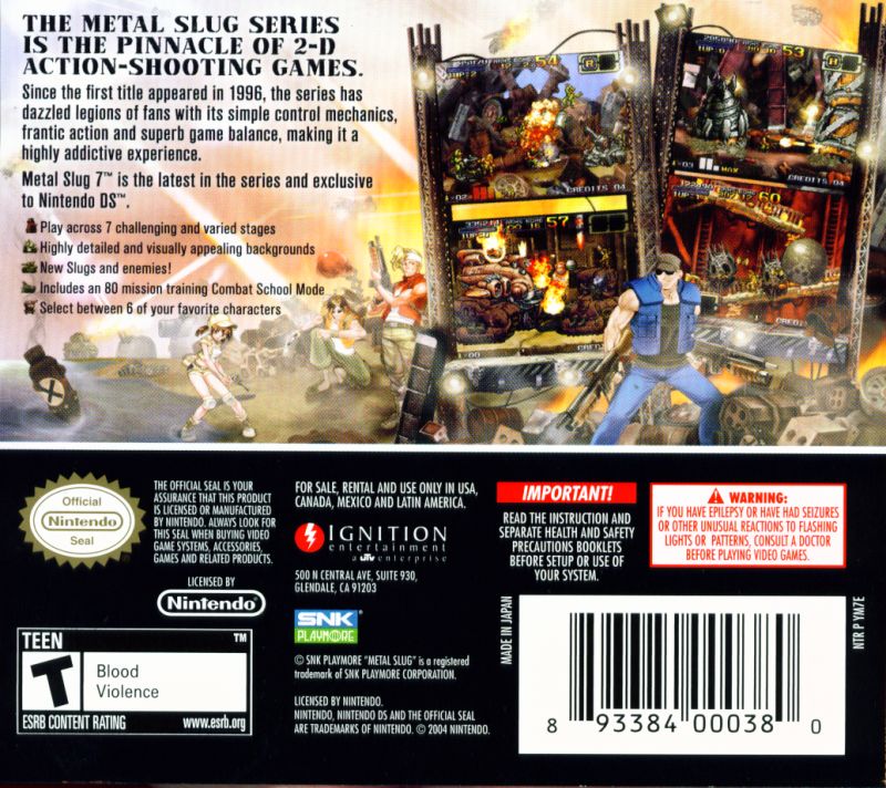 메탈슬러그 7 (Metal Slug 7), 2008 메탈슬러그 7 (Metal Slug 7), 2008