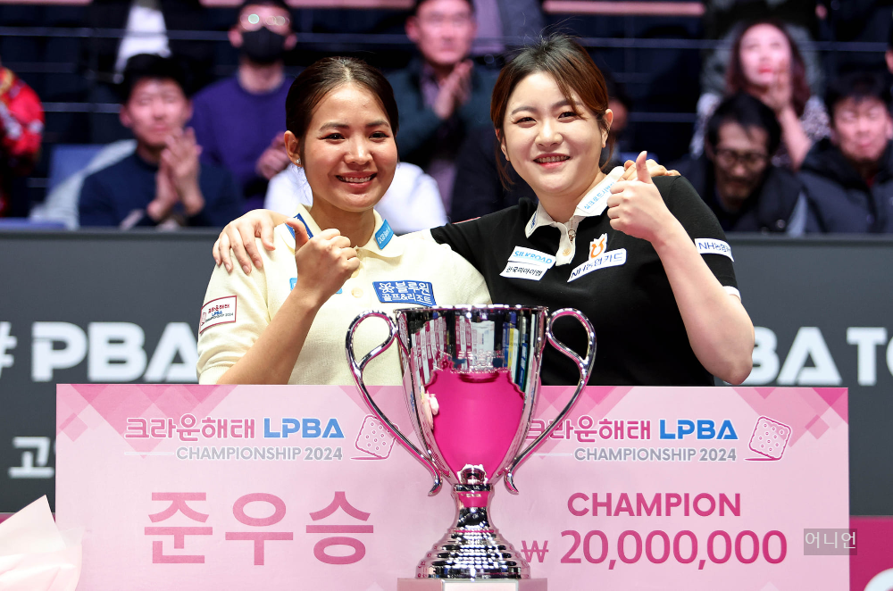 LPBA 김민아 우승 - 통산 3승 시즌랭킹 1위&#44; 결승전 최고애버&#44; 최단시간3