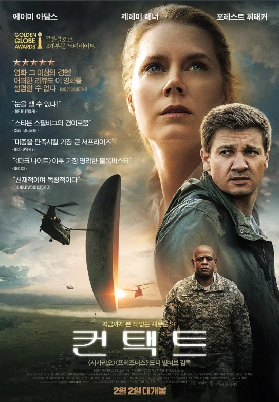 "컨택트" 영화 소개, 줄거리, 감상포인트, 총평