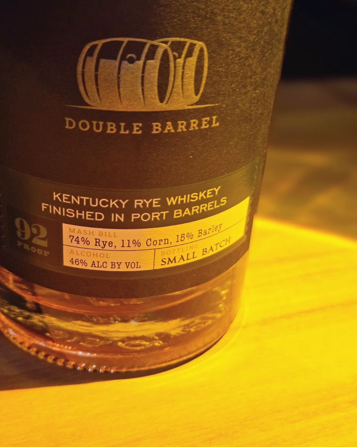 Amador Double Barrel Kentucky Rye Whiskey