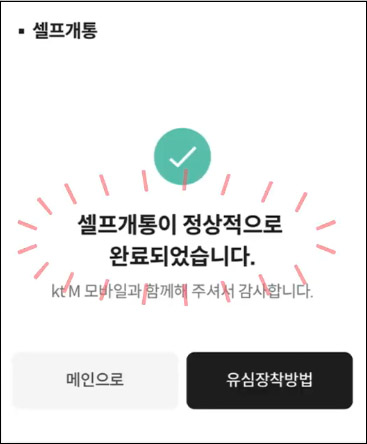 알뜰폰개통