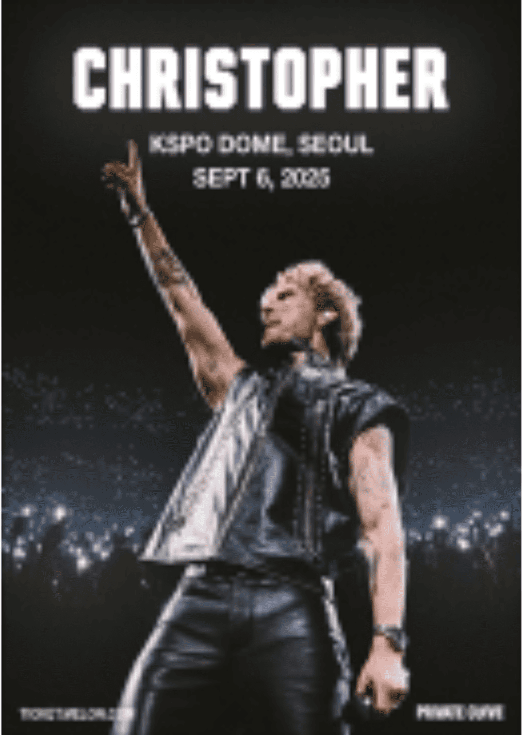 크리스토퍼 내한공연 CHRISTOPHER LIVE IN SEOUL 2025