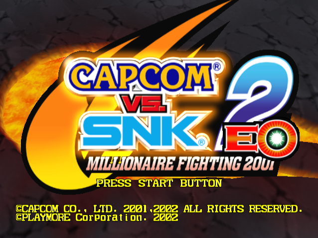  (게임 큐브 - GC - FTG) 캡콤 VS. SNK 2 EO 밀리어네어 파이팅 2001 iso 다운로드
