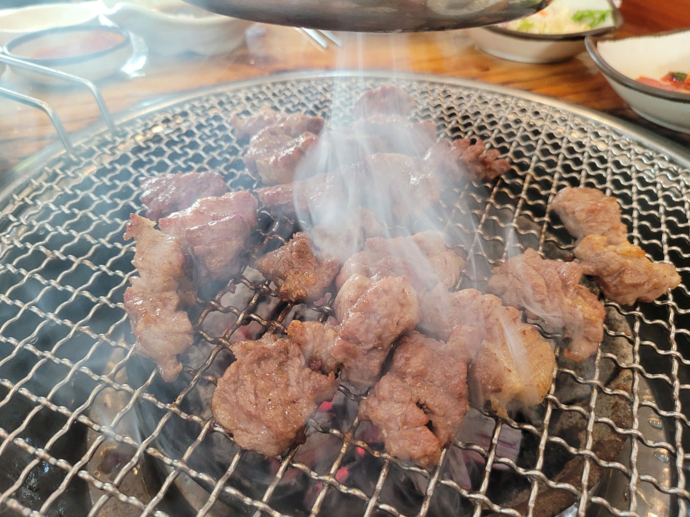 삼겹살과 김치구이란 7