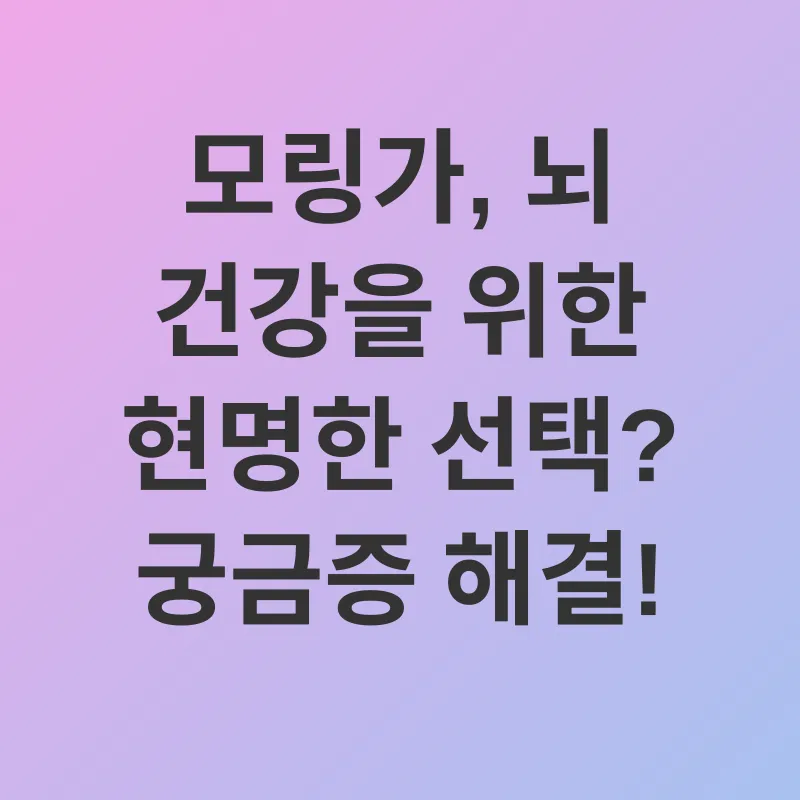 모링가 뇌 건강_4