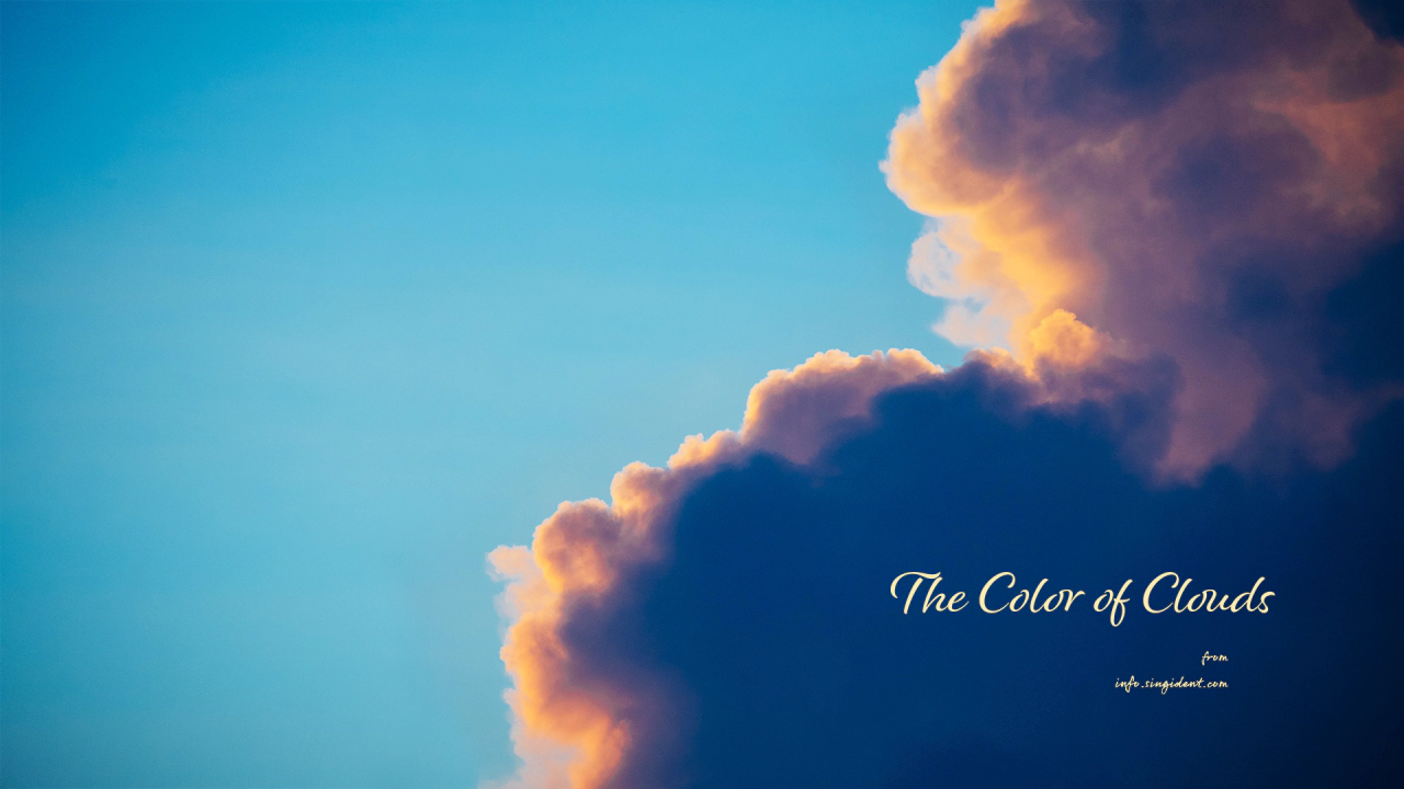 05 지나가는 먹구름 C - The Color of Clouds 구름배경화면