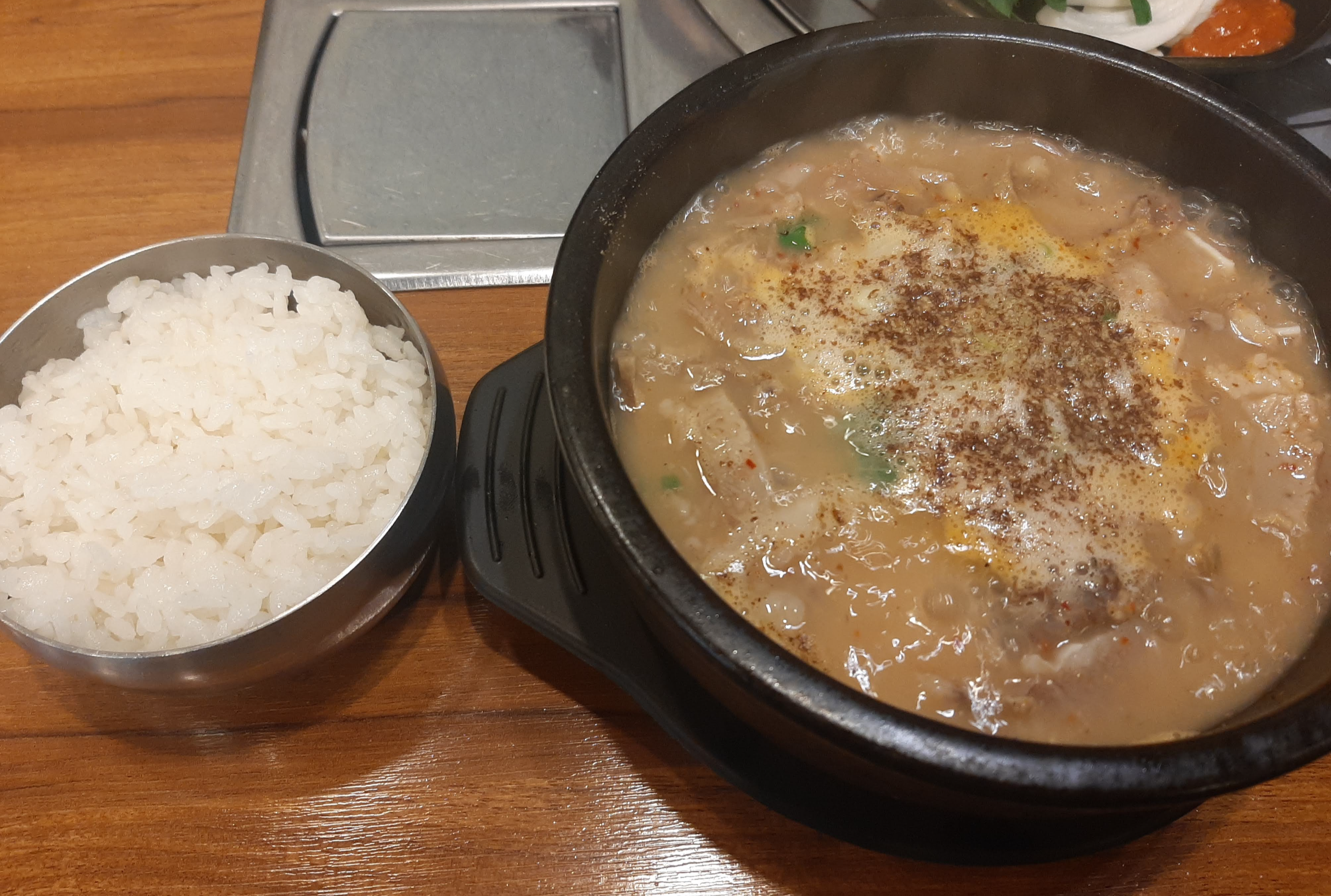압구정 찹쌀순대 순대국밥