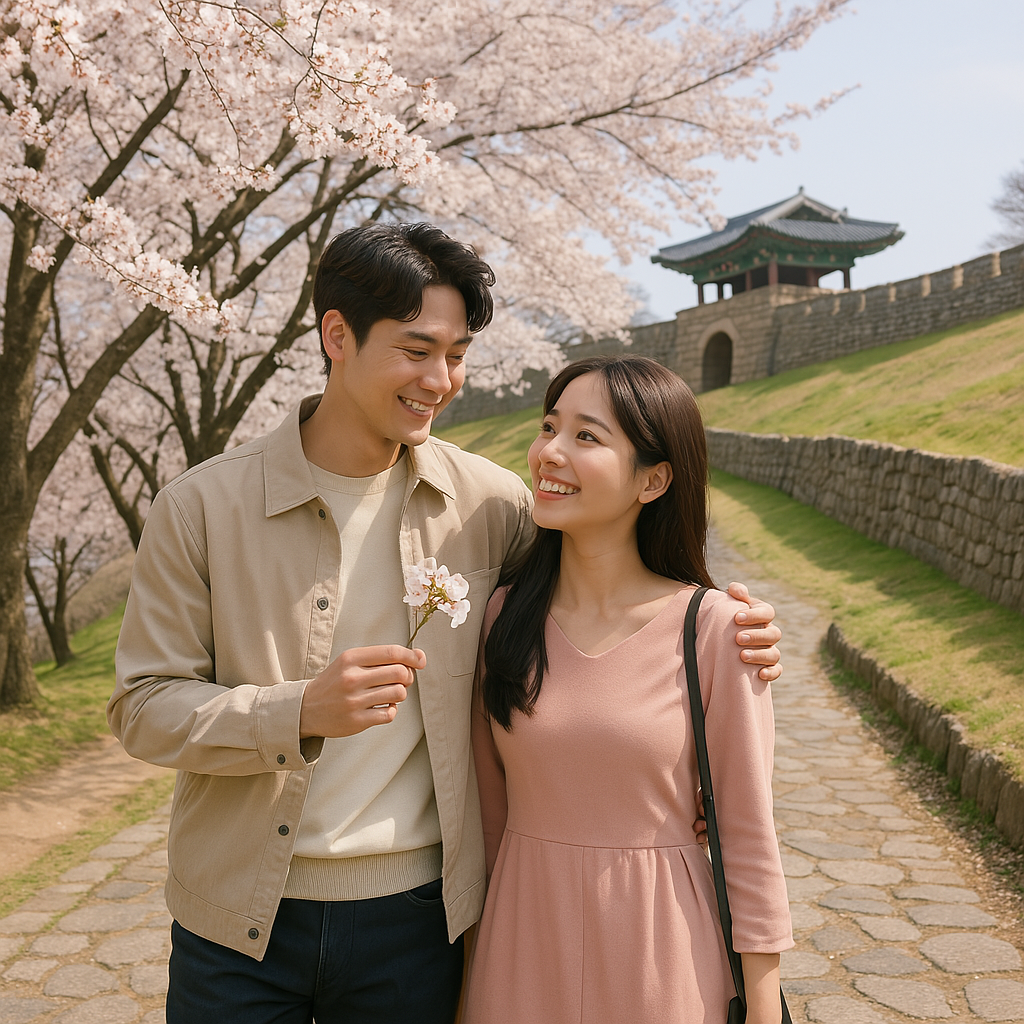 공산성벚꽃