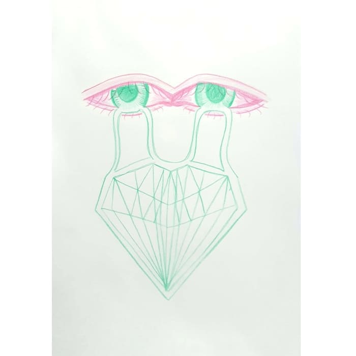  Tears 눈물 일러스트 그림 드로잉 2020