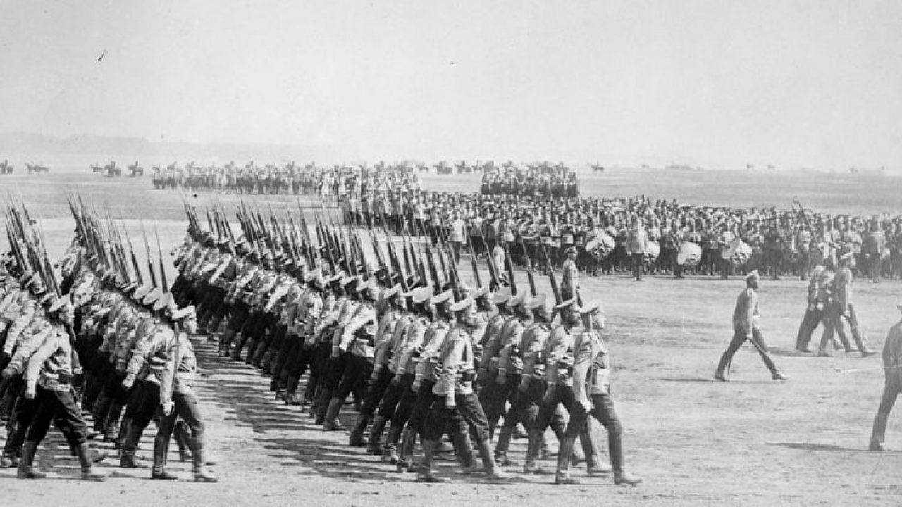 제1차 세계대전 러시아군 행진