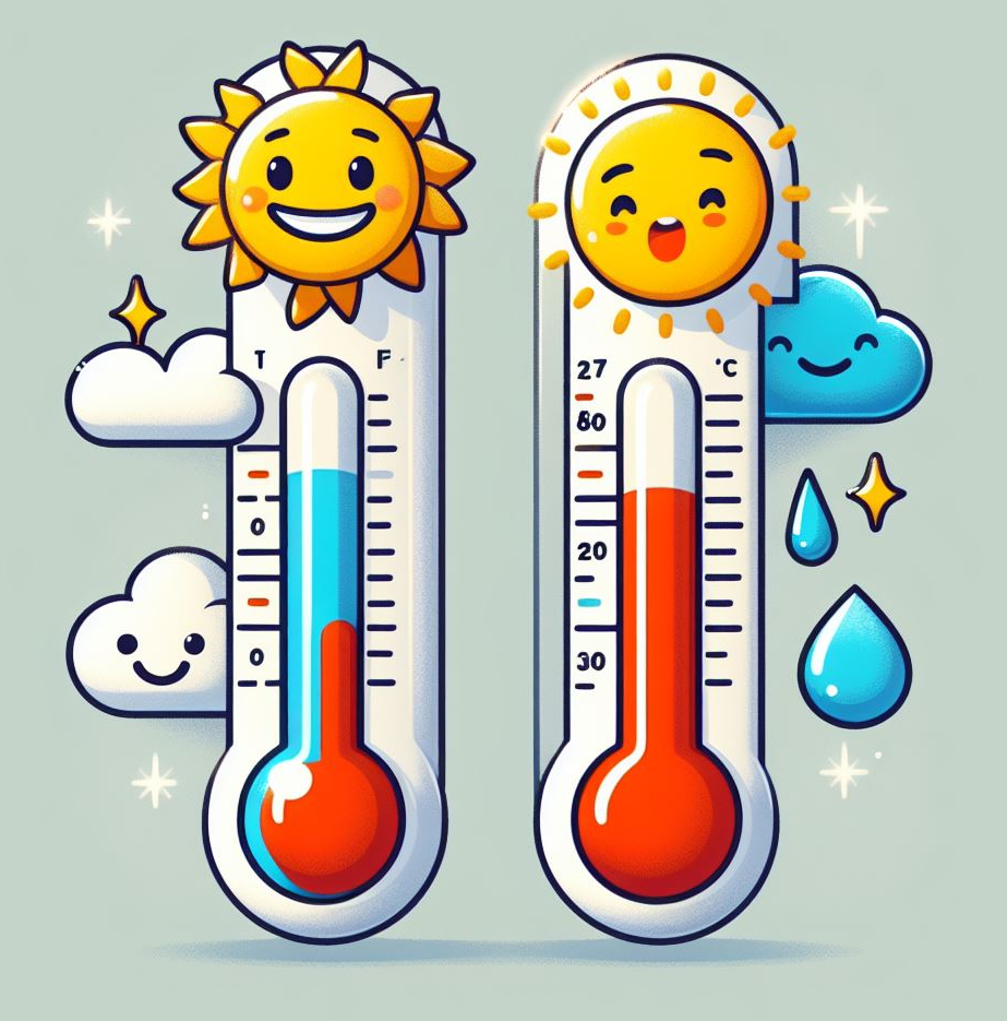 화씨(°F)와 섭씨(°C)