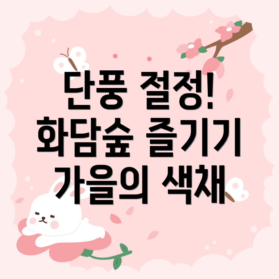 단풍 절정 시기