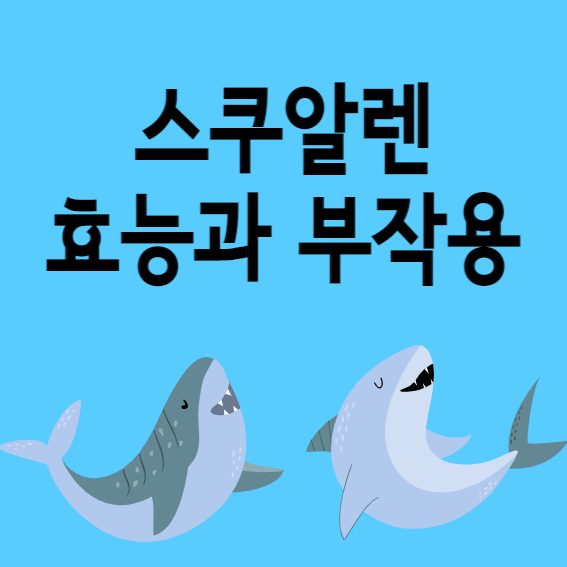 스쿠알렌 효능_부작용