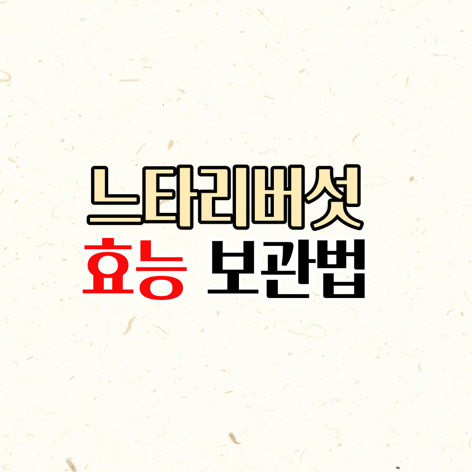  느타리버섯 효능과 보관법을 알아봅시다.