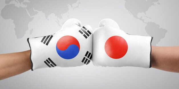 한국과-일본-국기-이미지