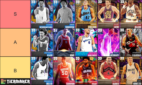 BEST VALUE CARDS TIER LIST SEASON 7 NBA 2K23 MYTEAM 230624