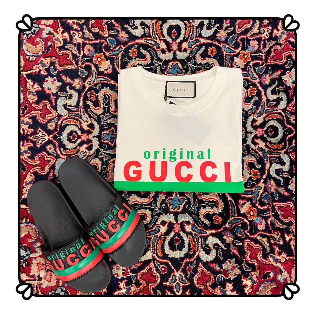  [GUCCI] 구찌 오리지날 반팔 티셔츠 616036 XJCOQ 9095 (2 COLOR)