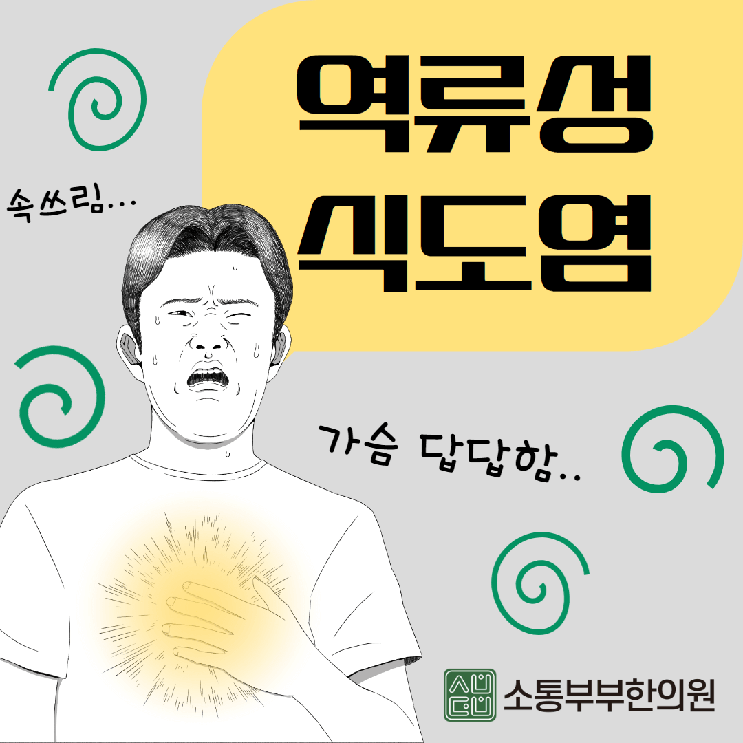  역류성 식도염 증상과 한방 치료법