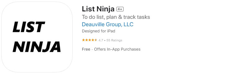 List Ninja