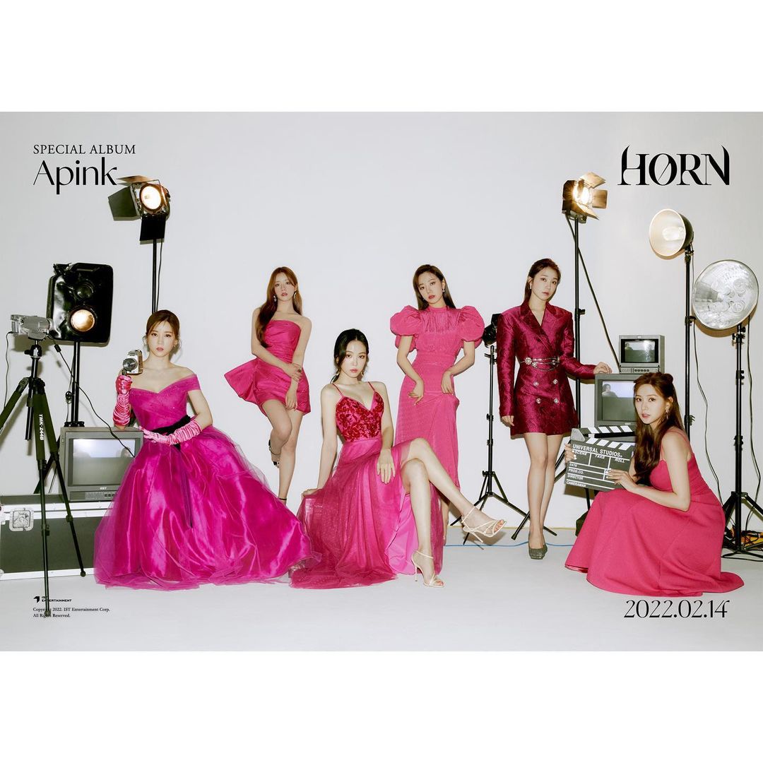  에이핑크 스폐셜 앨범 [HORN] 맴버 개인사진들