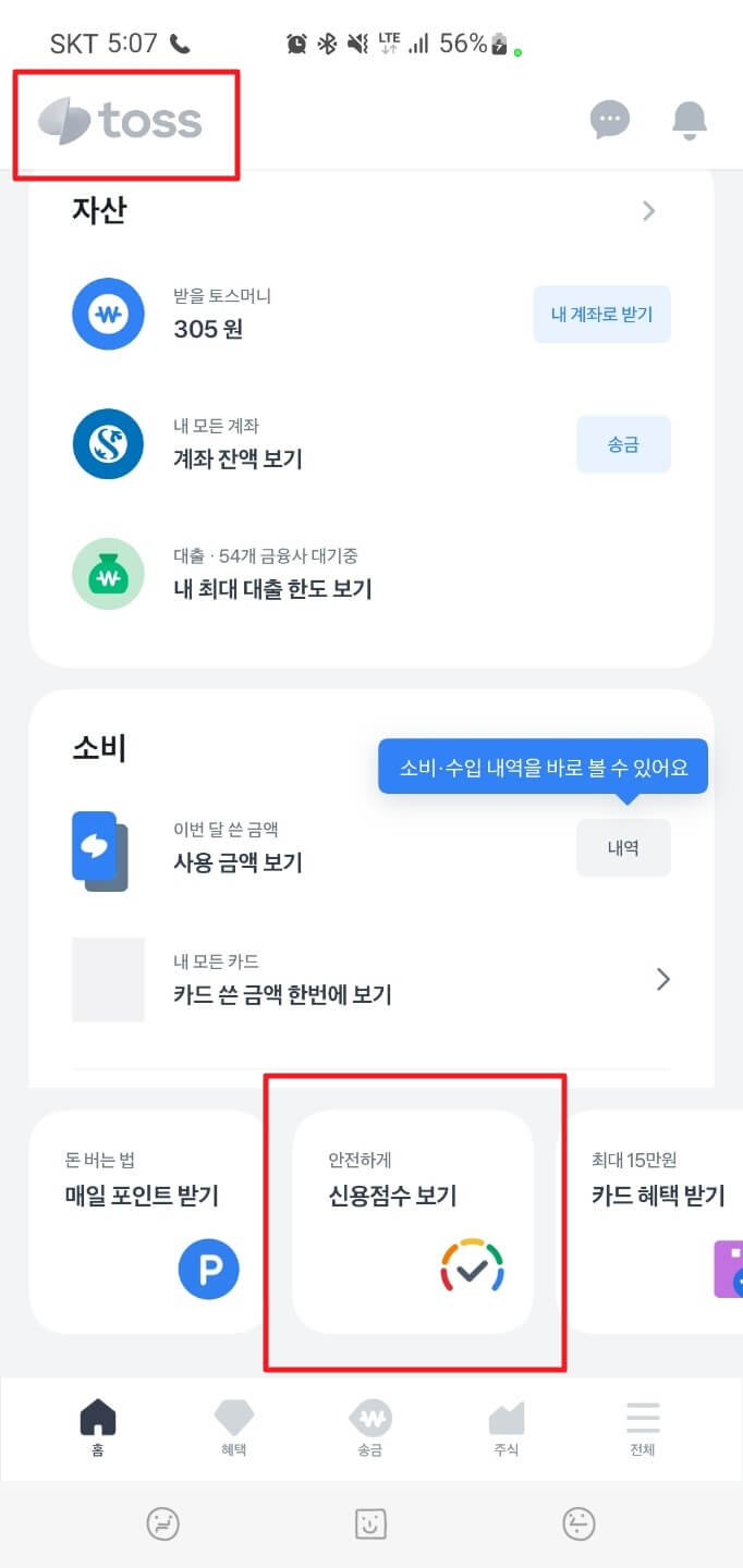 신용평가점수