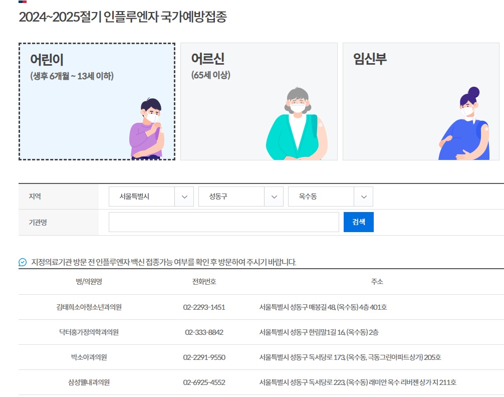 전국 지정 의료기관