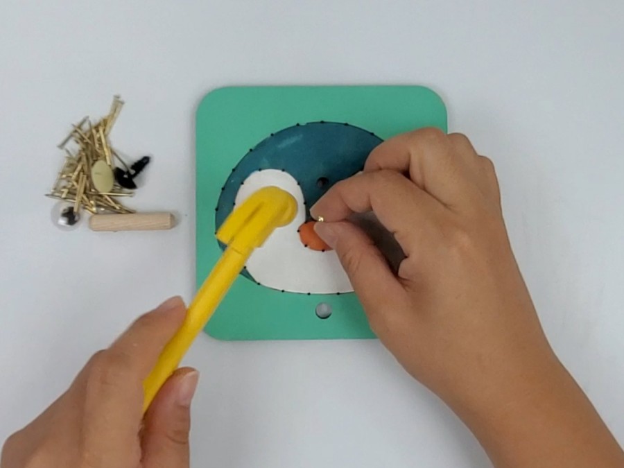 되는 펭귄 스트링아트 만들기 9. 집중력이 향상이 6