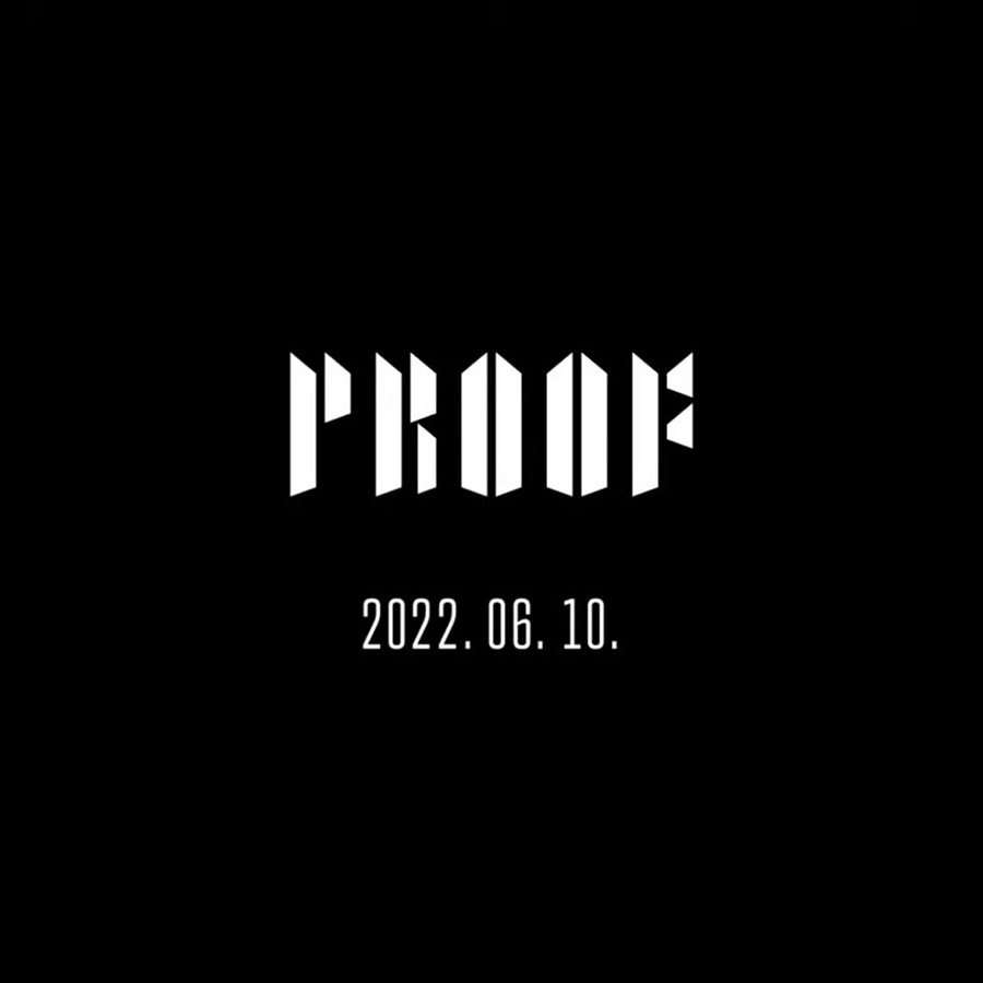 방탄소년단 Proof 앨범 로고