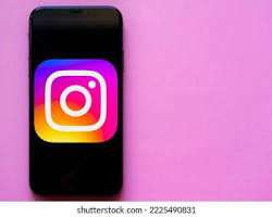 Instagram app icon on smartphone screen