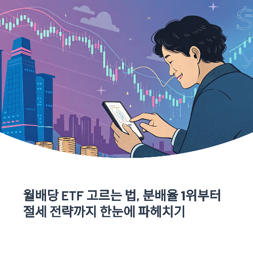월배당 ETF 고르는 법, 분배율 1위부터 절세 전략까지 한눈에 파헤치기