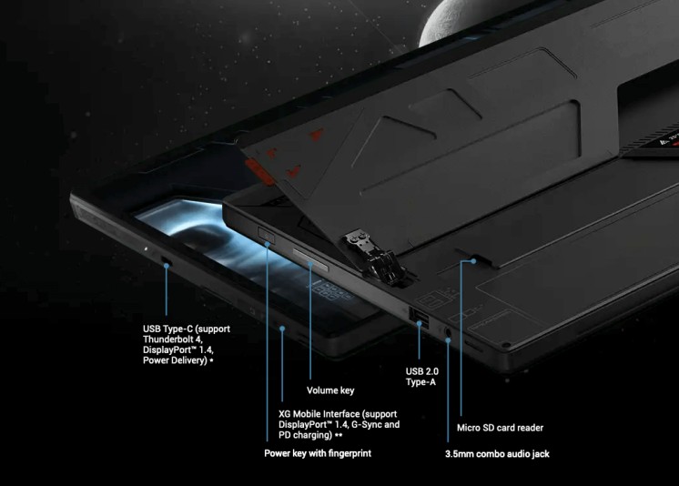 ASUS ROG Flow Z13 포트 구성