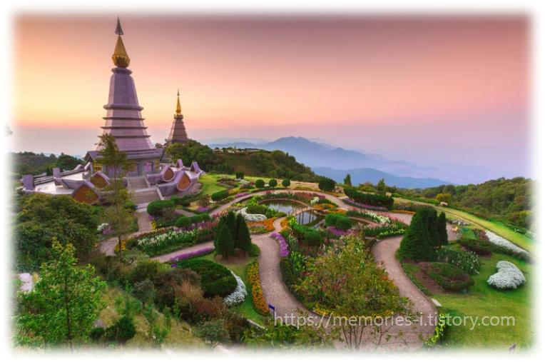 도이 인타논 국립공원(Doi Inthanon National Park)&#44; 치앙마이 태국 태국 여행