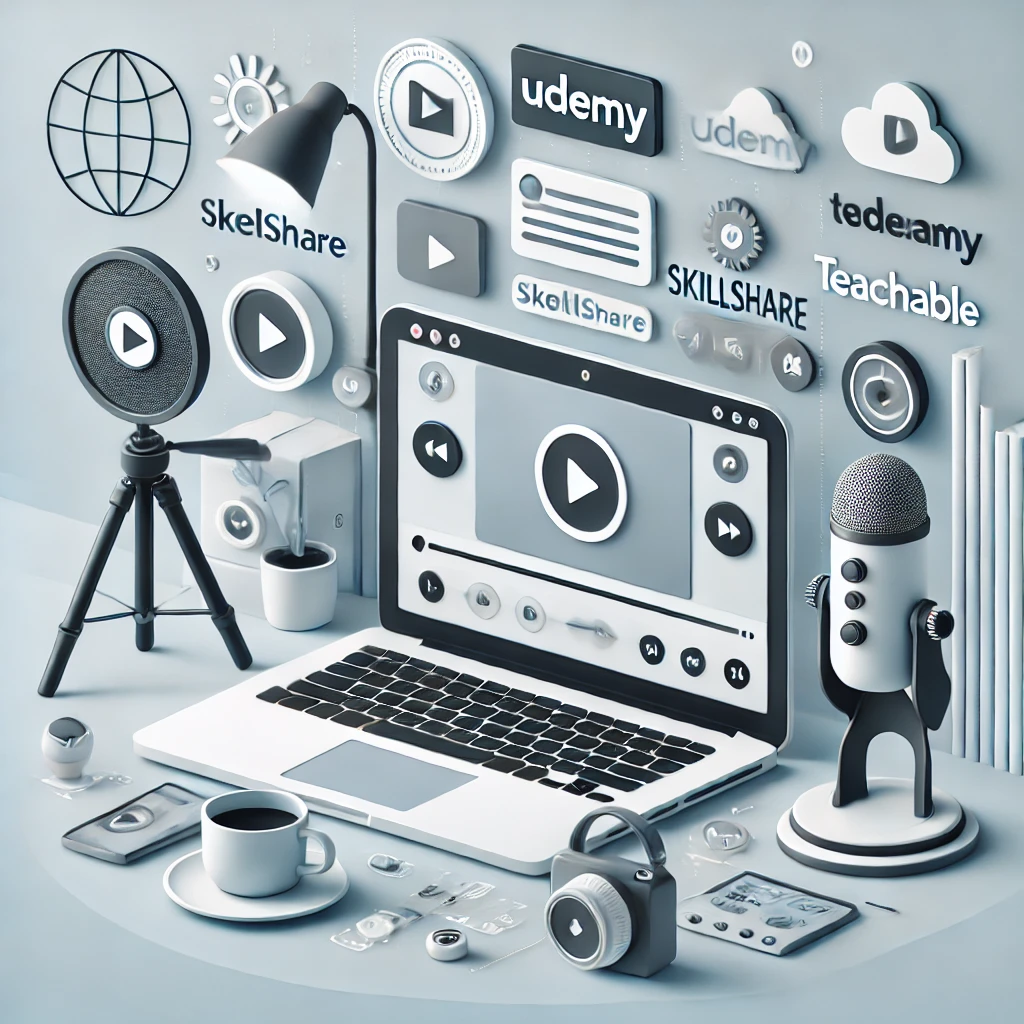 온라인 강의 제작 가이드 &amp; 플랫폼 비교 (Udemy, Skillshare, Teachable)