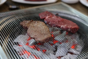 한우숯불구이 한우국밥