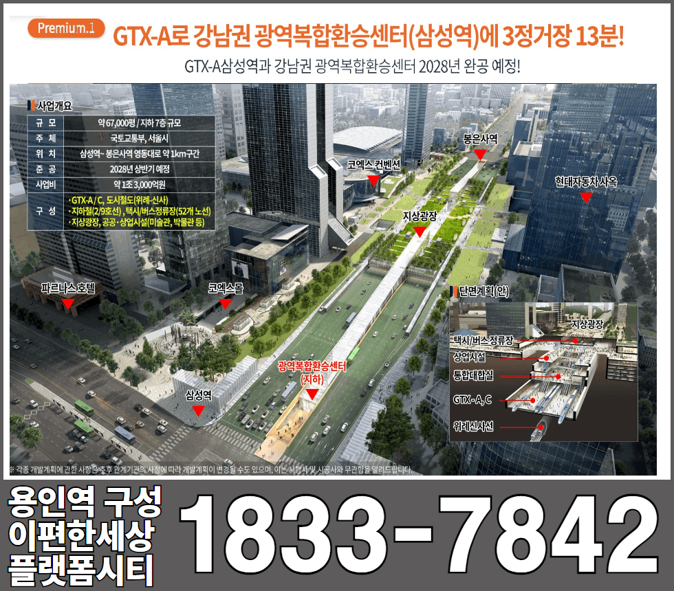 용인역구성이편한세상플랫폼시티 교통호재