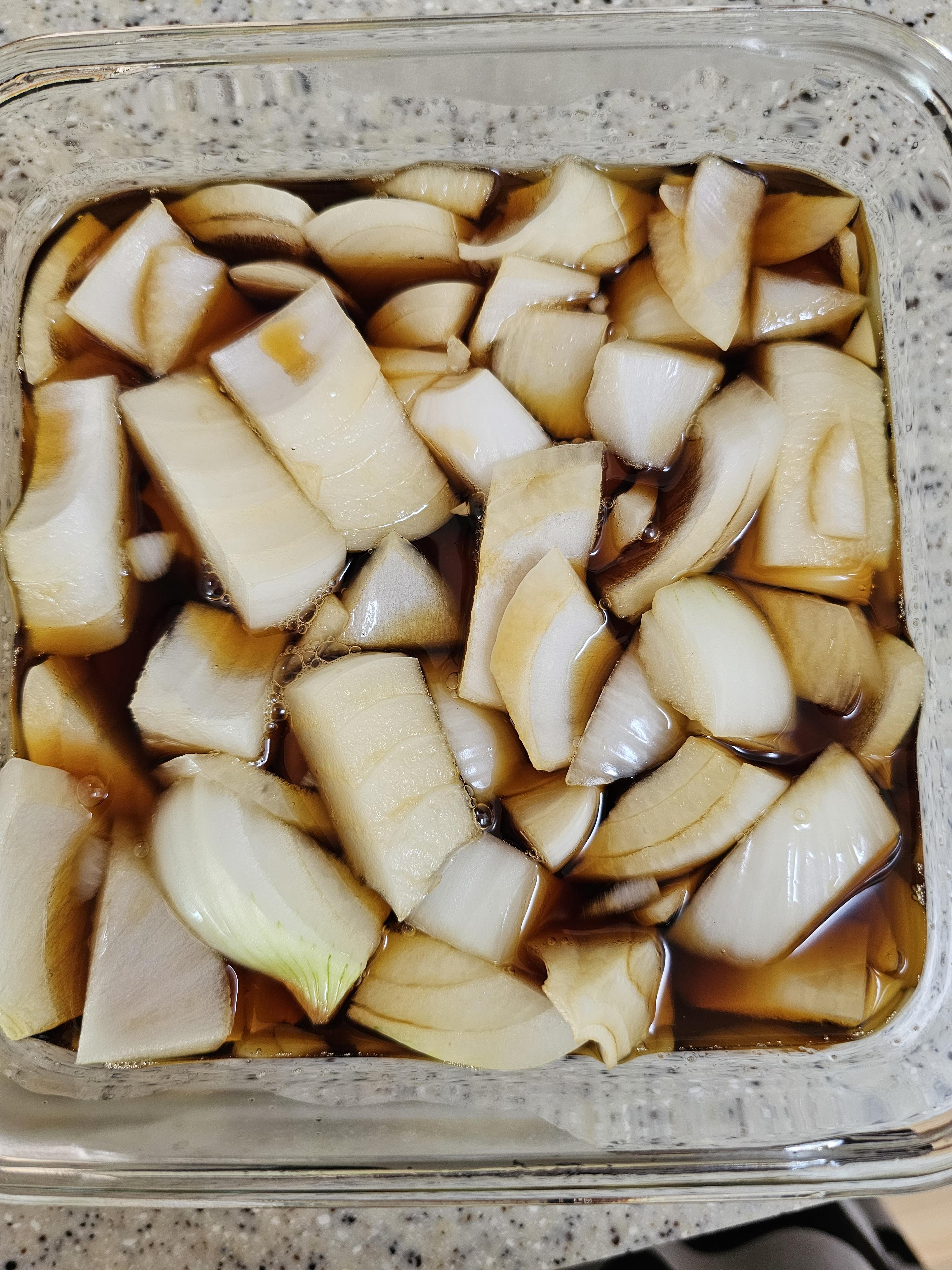  [ 레시피 ] 아삭한 양파 장아찌 초간편 레시피