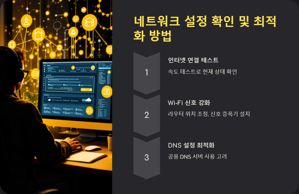 네트워크설정