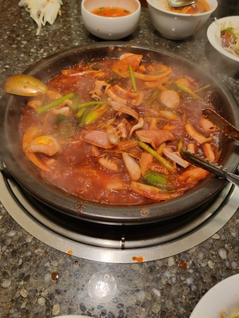 오징어불고기백반