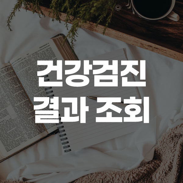 건강검진 결과 조회