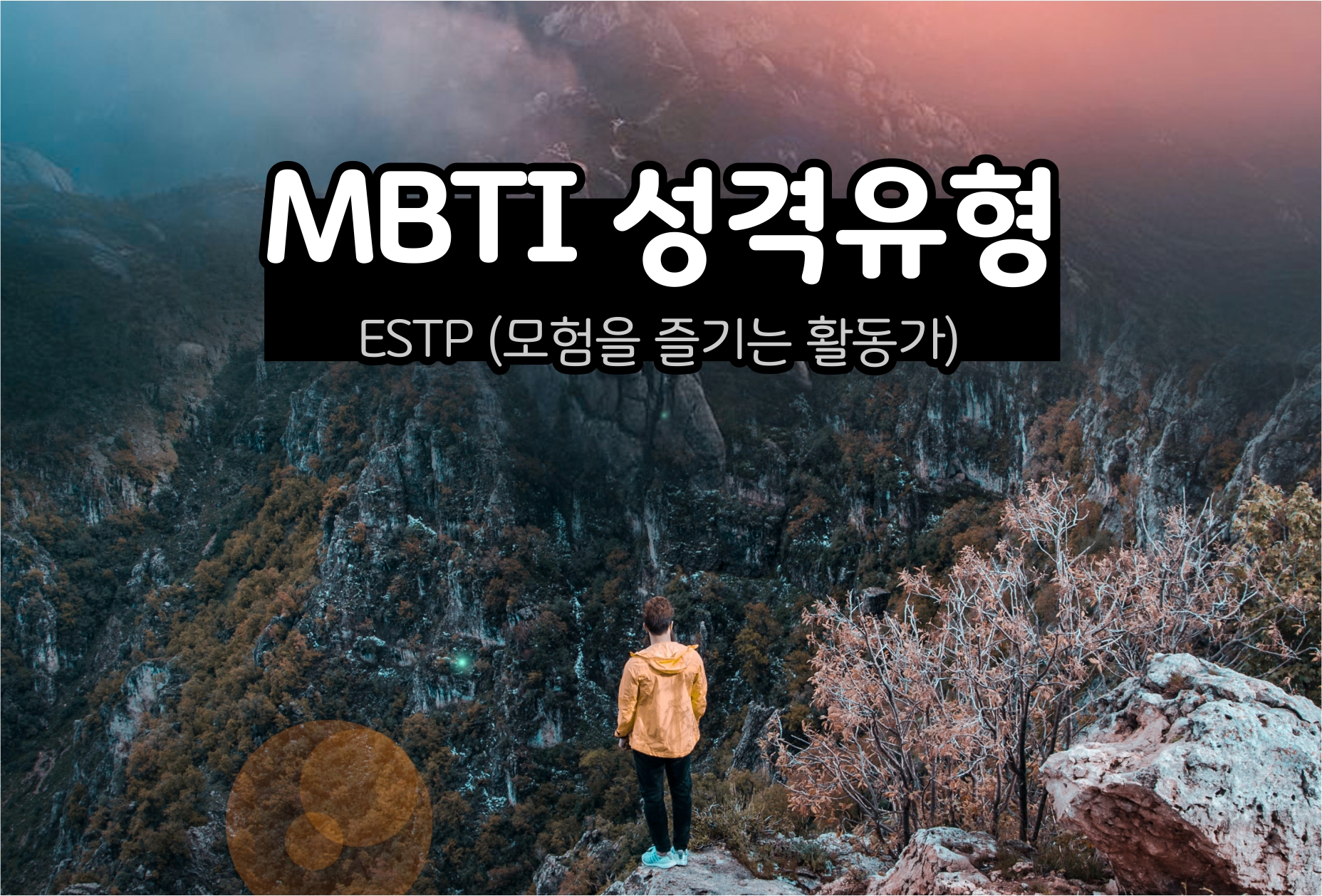 MBTI 성격 - ESTP유형 (모험을 즐기는 활동가)
