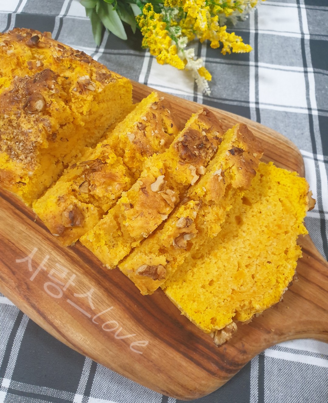  단호박 파운드 케이크, 호박 빵 쉽게 만들기