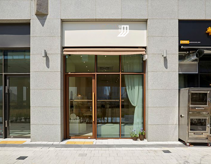 광주 상가 인테리어&#44; 지산동 cafe 425 카페 인테리어&#44; 외부 전경