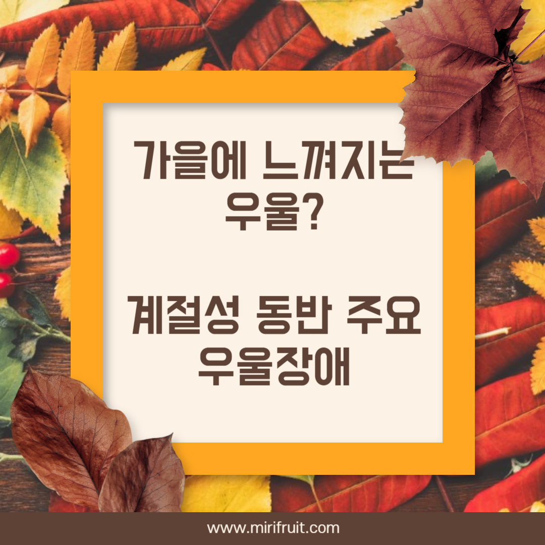 계절성 동반 주요우울장애 진단기준, 증상, 치료 방법