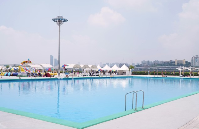서울 한강공원 잠원 수영장 입장료 및 주차장 정보(출처-한강공원 누리집 홈페이지)