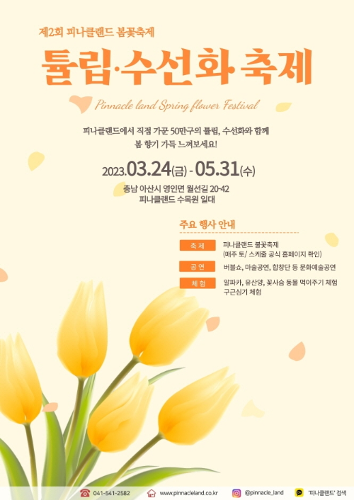 파나클랜드 튤립/수선화 축제