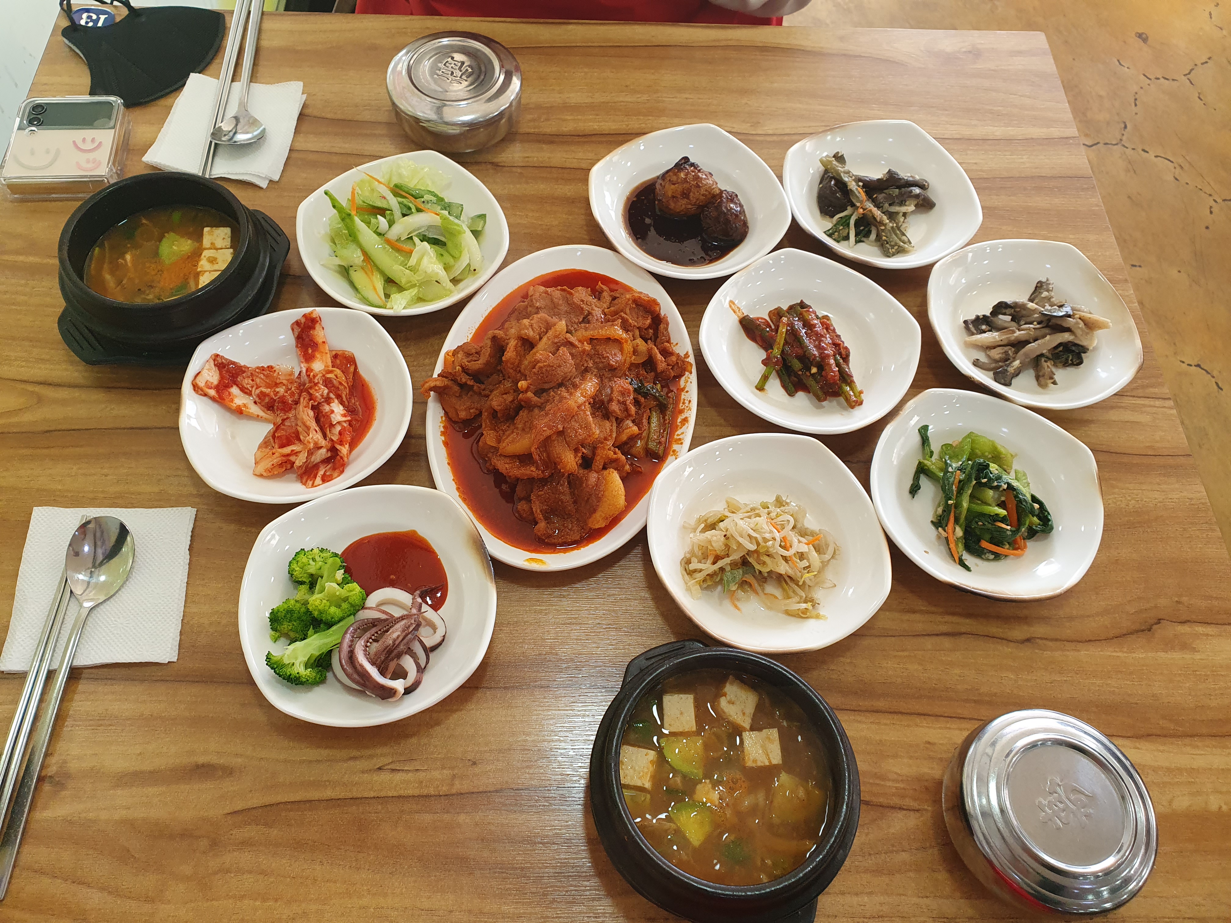 관저동 백반 맛집 명성식당 제육볶음2인 상