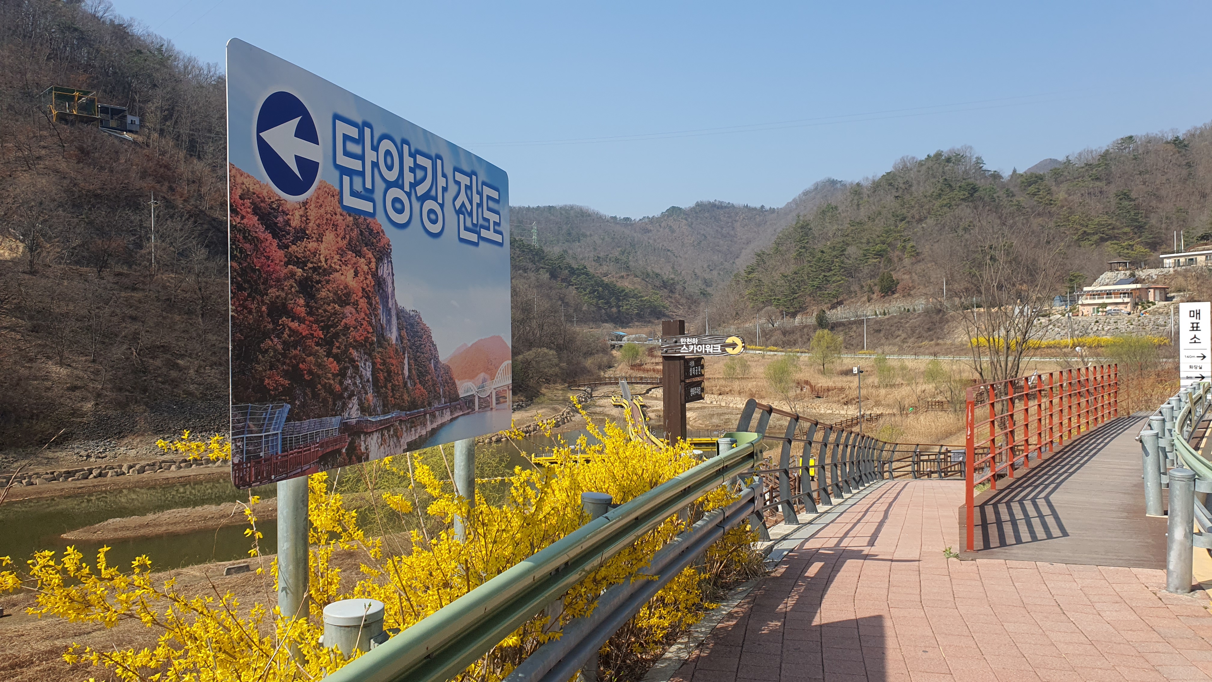 단양 가볼만한 곳 : 만천하스카이워크 보고 단양강 잔도길 걷기