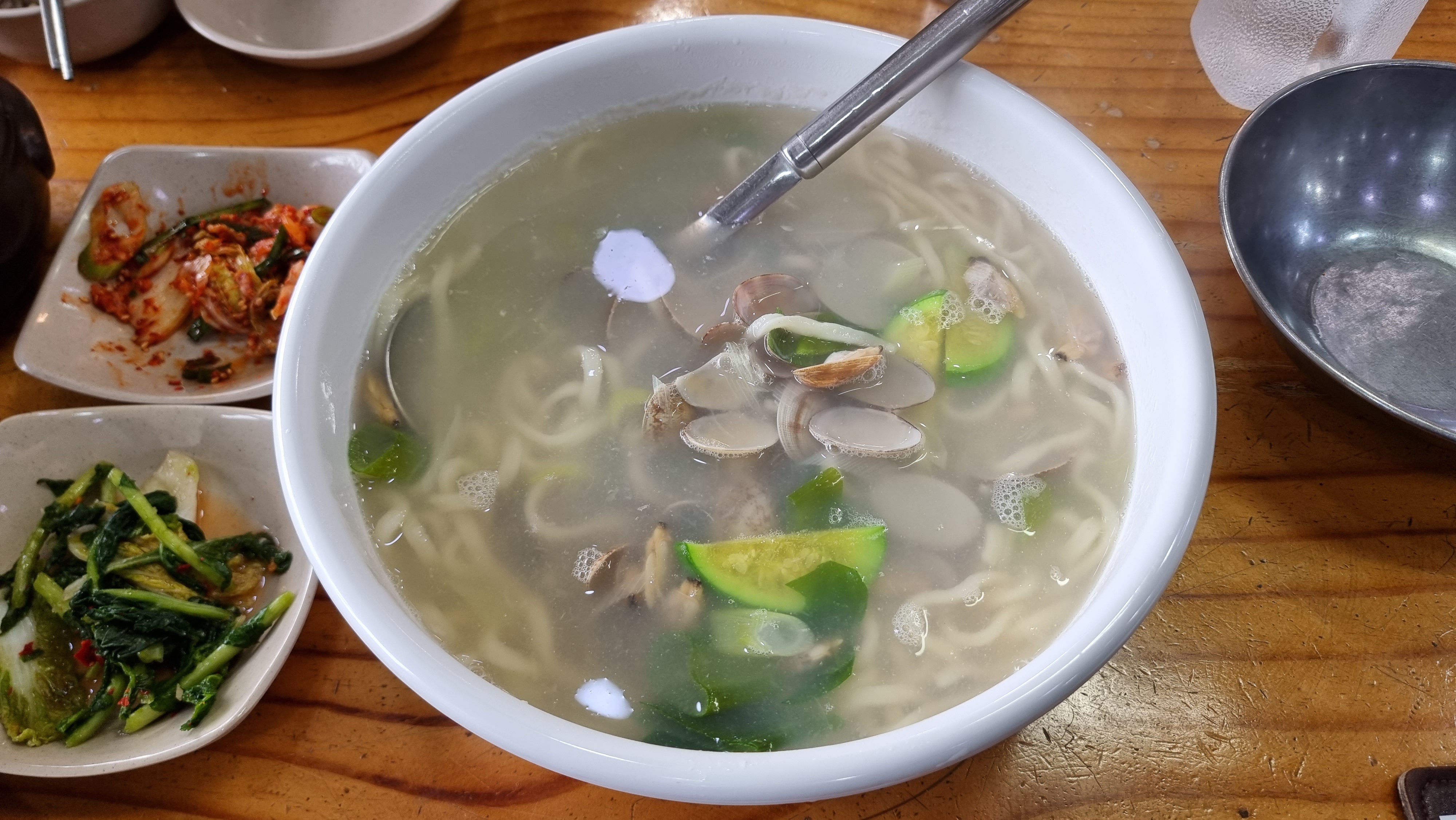 바지락칼국수