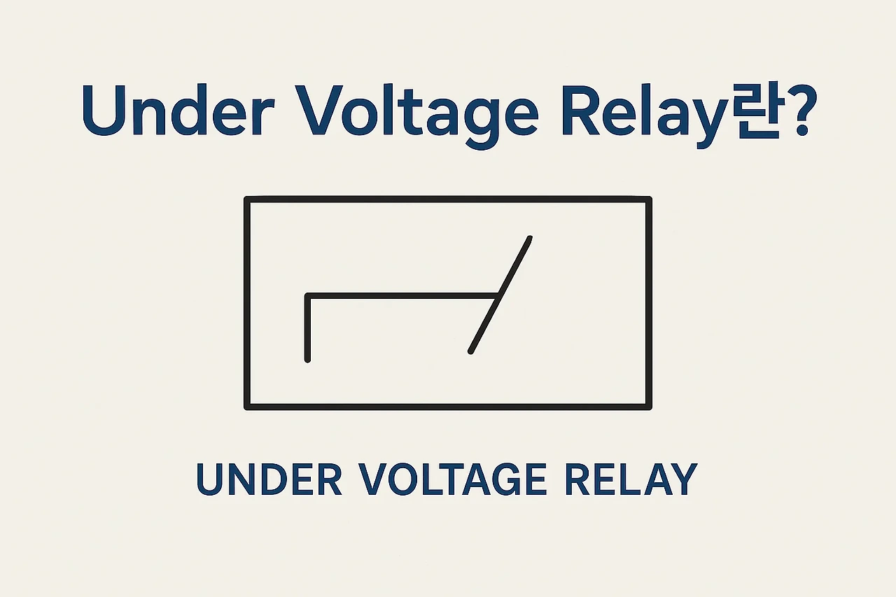 Under Voltage Relay란?